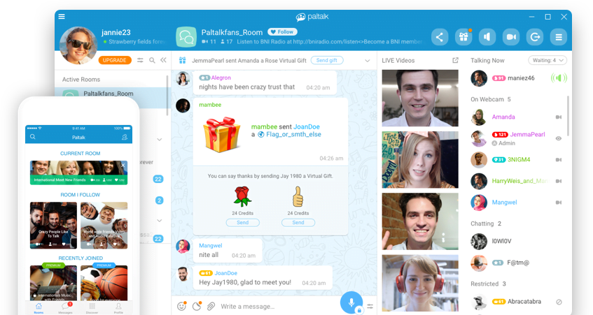 Paltalk Video Chat Rooms