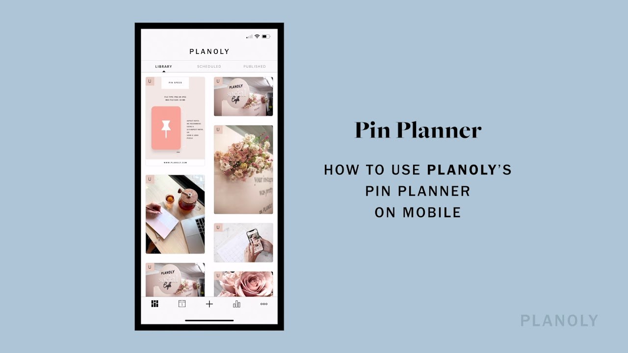 Planoly - Check Out How to Schedule Posts on Pinterest and Instagram with this App